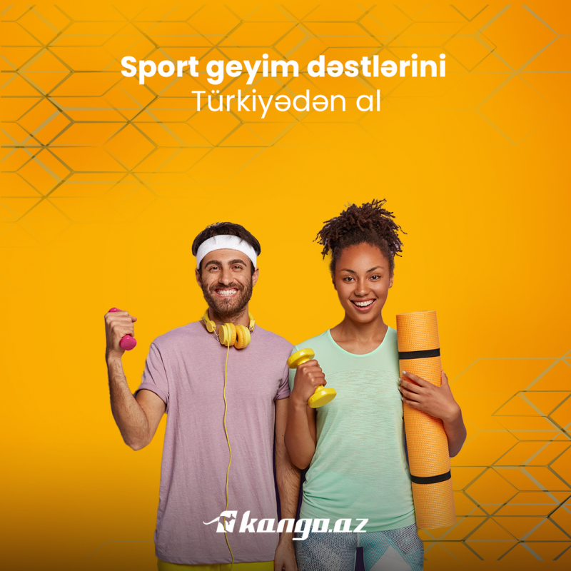 Sport geyim dəstlərini Türkiyədən al