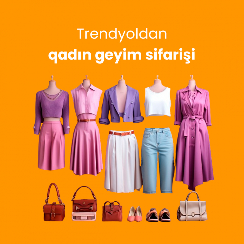 Türkiyədən qadın geyim sifarişi