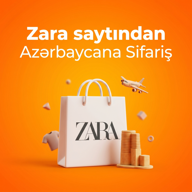 Zara İspaniya Saytından Azərbaycana Sifariş