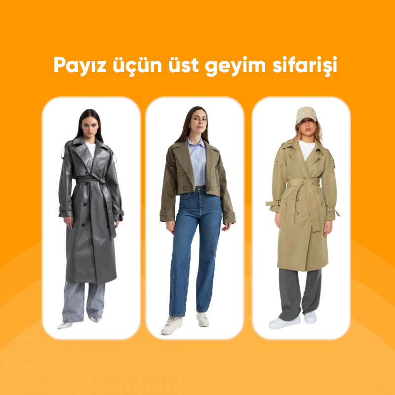 Payız üçün üst geyim sifarişi: Stil və komfortun birləşməsi