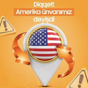AMERİKA ANBARİMİZİN ADRESİ DƏYİŞDİ!