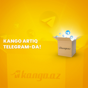 Kango artıq Telegram-da!