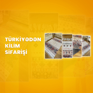 Türkiyədən kilim sifarişi
