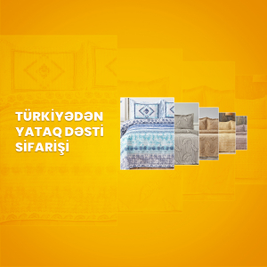 Türkiyədən yataq dəsti sifarişi