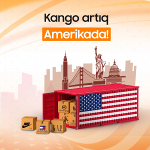 Kango ilə Amerikadan Azərbaycana Çatdırılma Xidməti